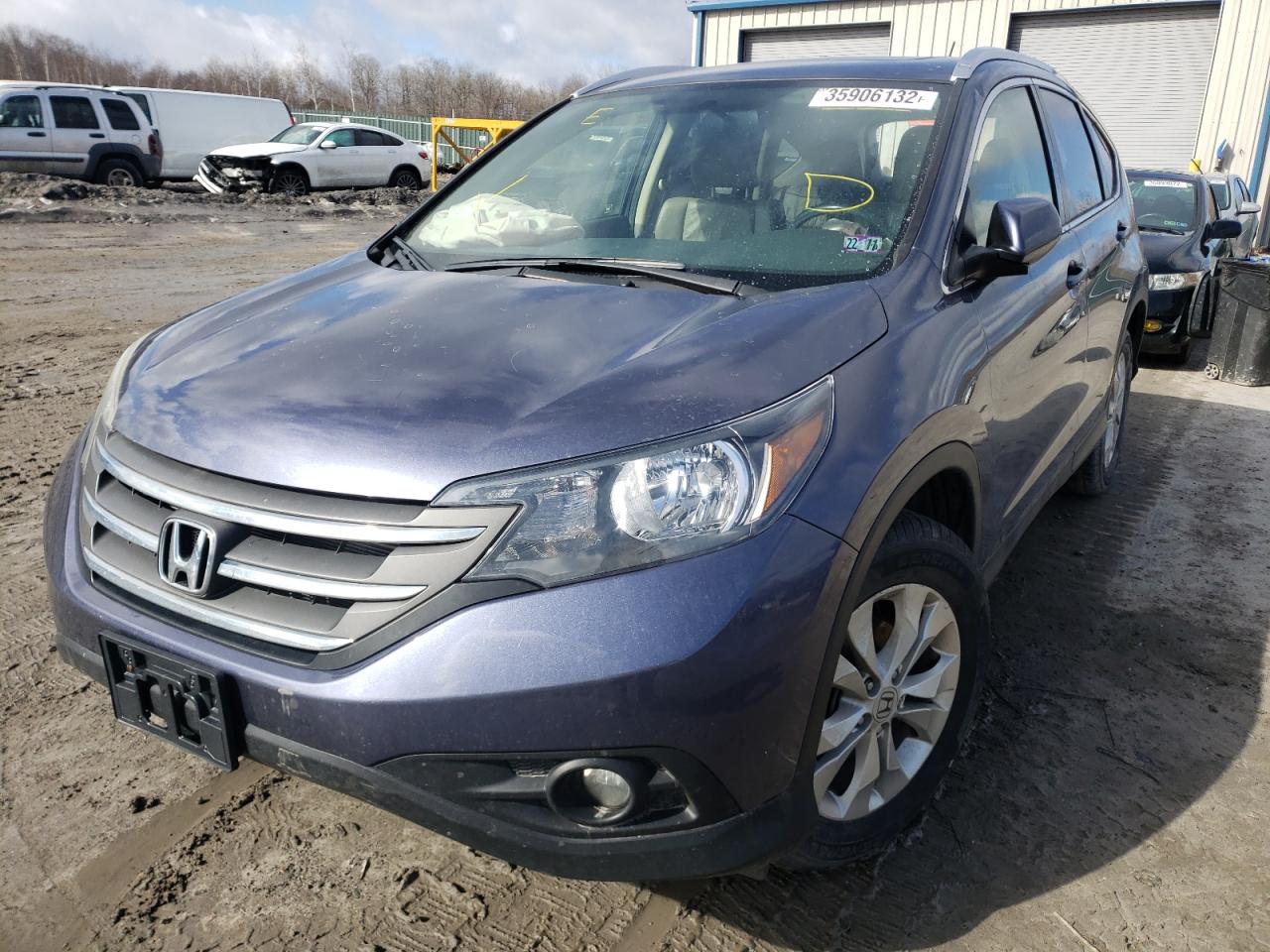 Photo 2 from auction – 2012 HONDA CR-V EXL with VIN JHLRM4H7XCC017947