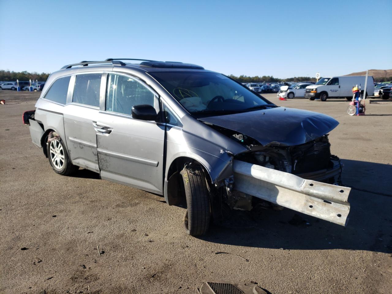 HONDA ODYSSEY EX 2012 with VIN 5FNRL5H63CB015232 - Photo from auction