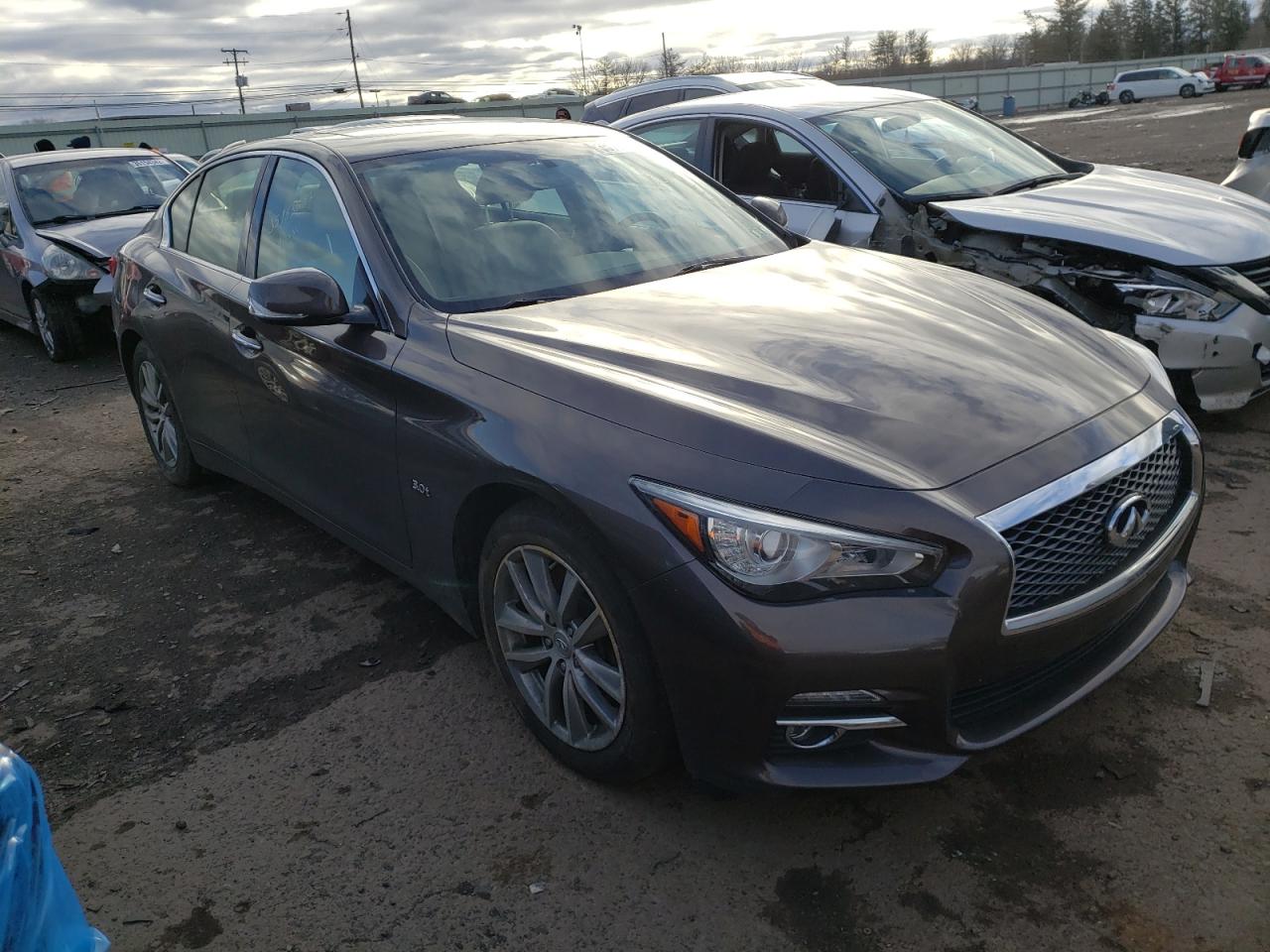 INFINITI Q50 PREMIU 2017 with VIN JN1EV7AR0HM833964 - Photo from auction