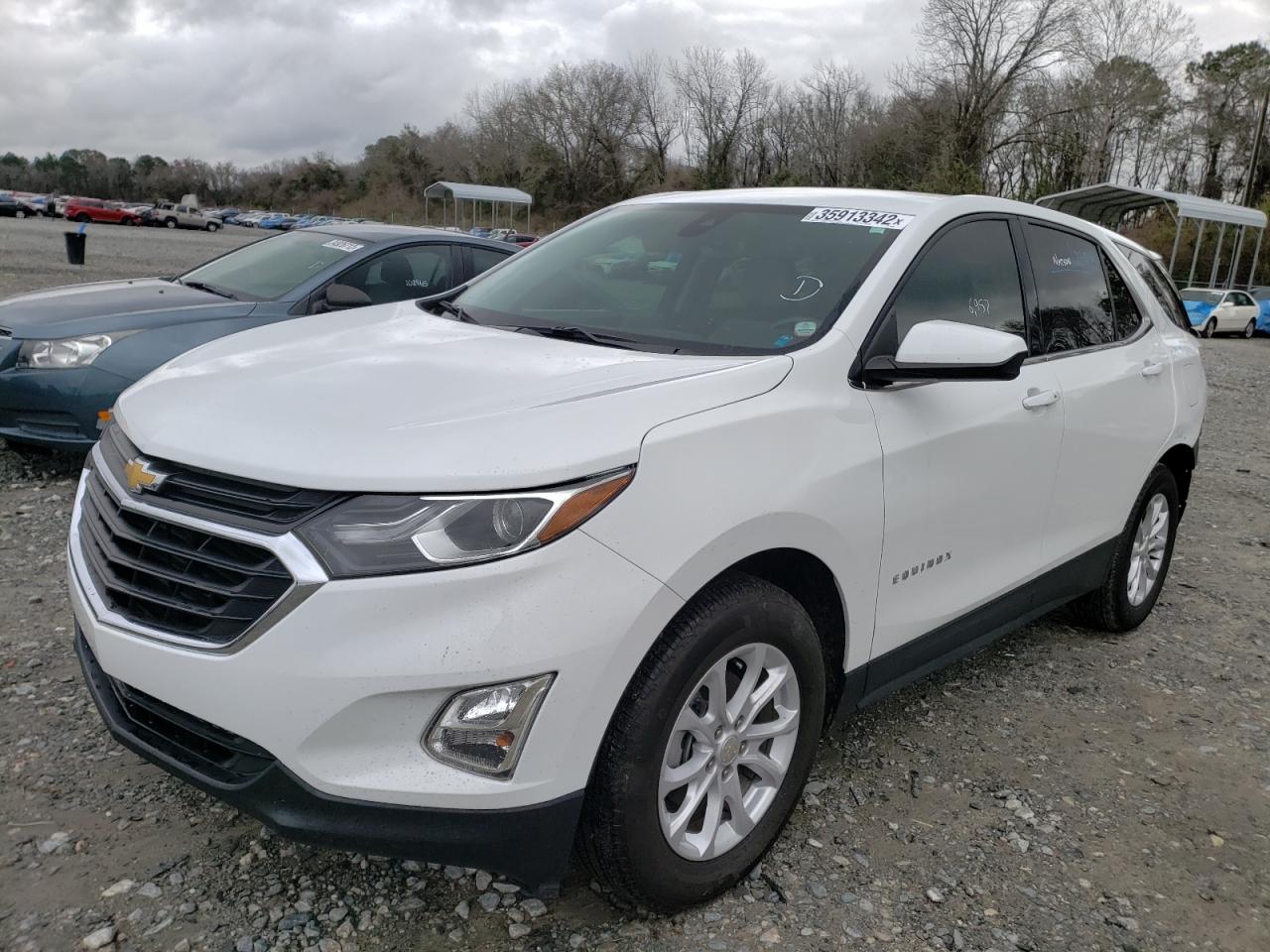 Photo 2 from auction – 2020 CHEVROLET EQUINOX LT with VIN 3GNAXKEVXLS596156