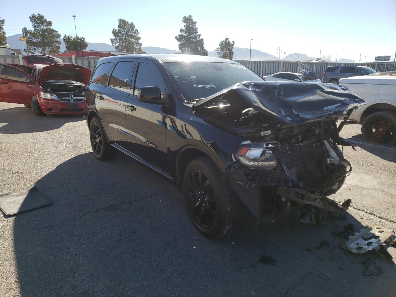 DODGE DURANGO SX 2020 with VIN 1C4RDHAG1LC186043 - Photo from auction