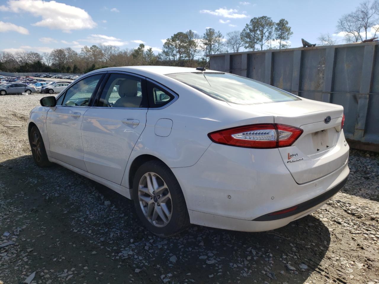 Photo 3 from auction – 2013 FORD FUSION SE with VIN 3FA6P0HR2DR246469