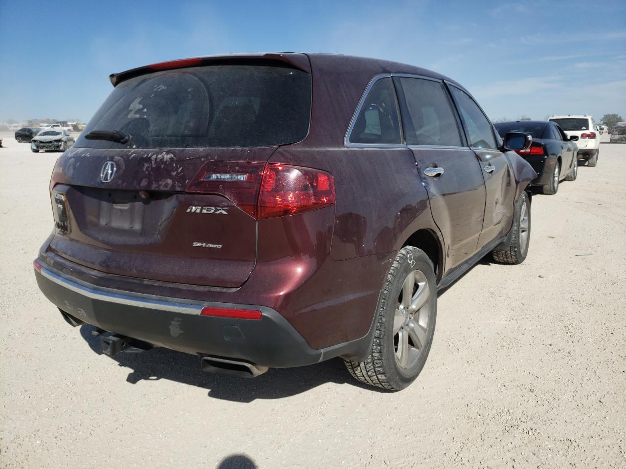 Photo 4 from auction – 2012 ACURA MDX TECHNO with VIN 2HNYD2H35CH503454