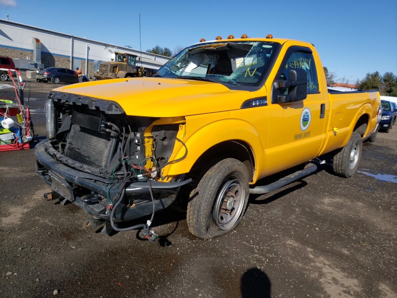 Photo 2 from auction – 2015 FORD F350 SUPER with VIN 1FTRF3B66FEB97972