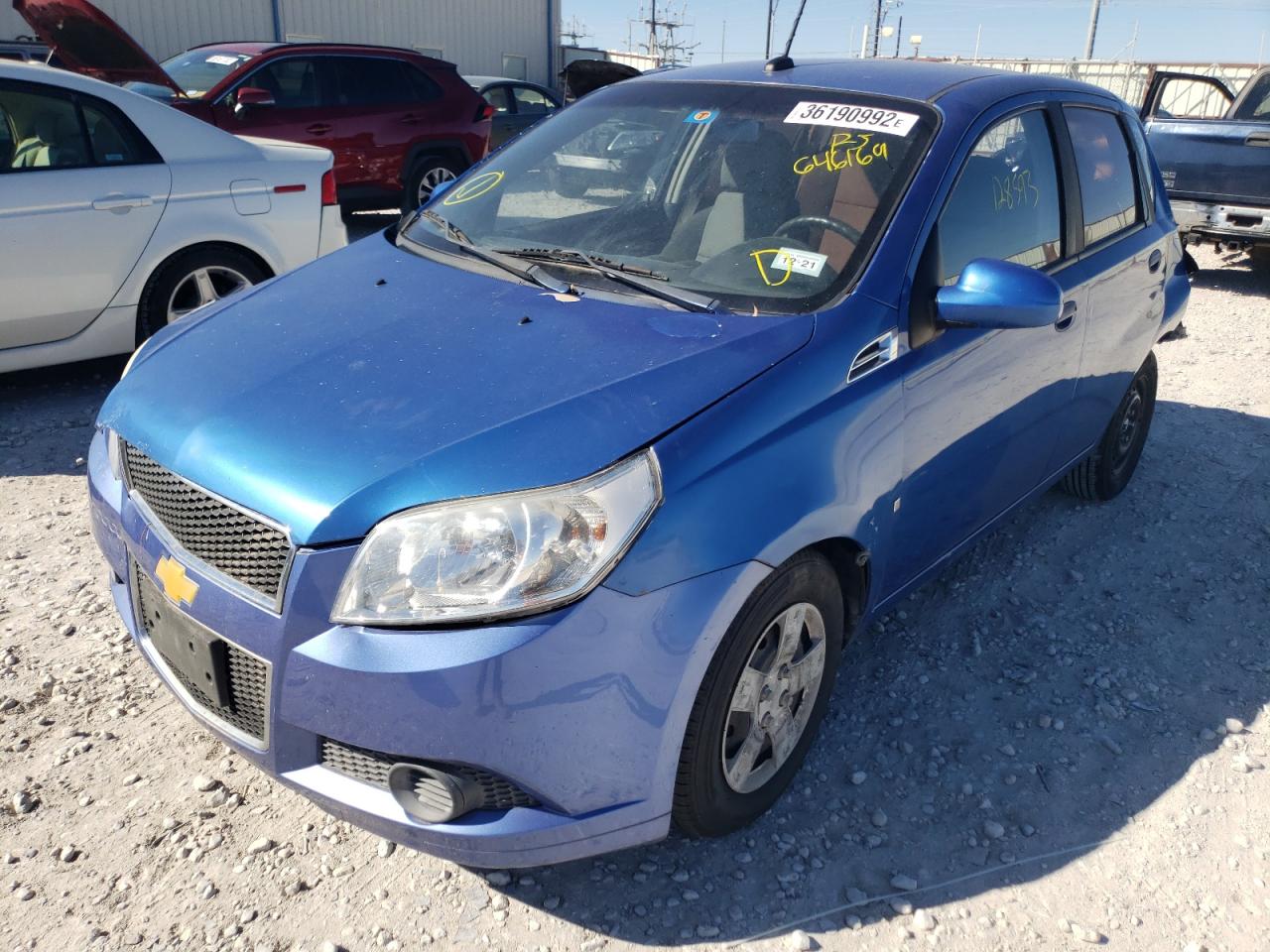 Photo 2 from auction – 2009 CHEVROLET AVEO LS with VIN KL1TD66E29B646169