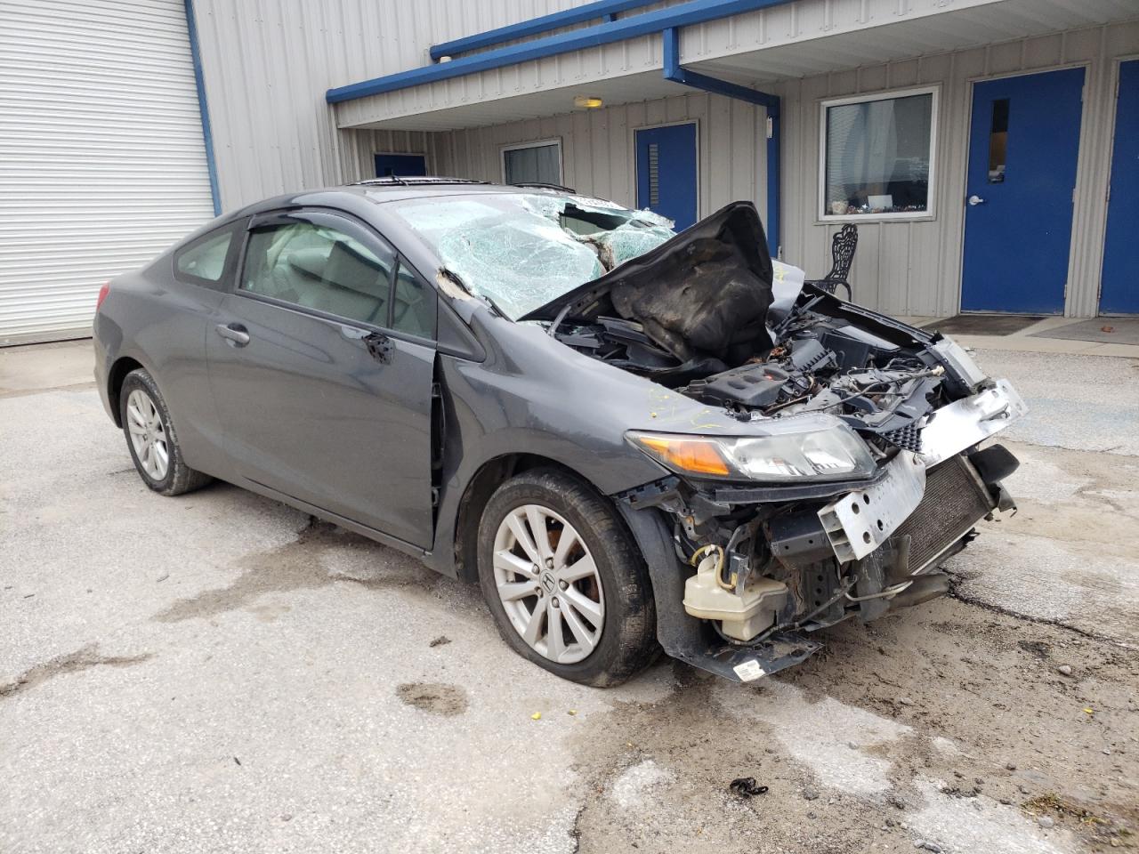 HONDA CIVIC EXL 2012 with VIN 2HGFG3B91CH519742 - Photo from auction