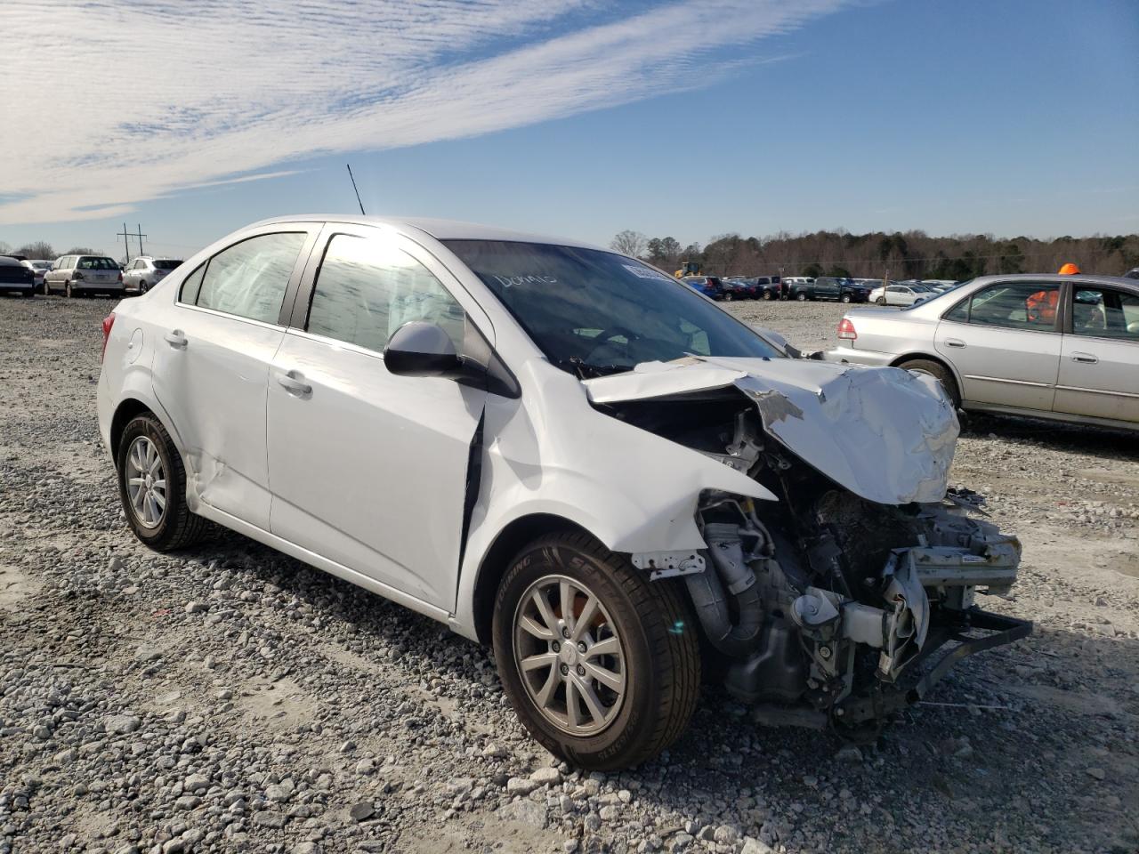 CHEVROLET SONIC LT 2017 with VIN 1G1JD5SH3H4106030 - Photo from auction