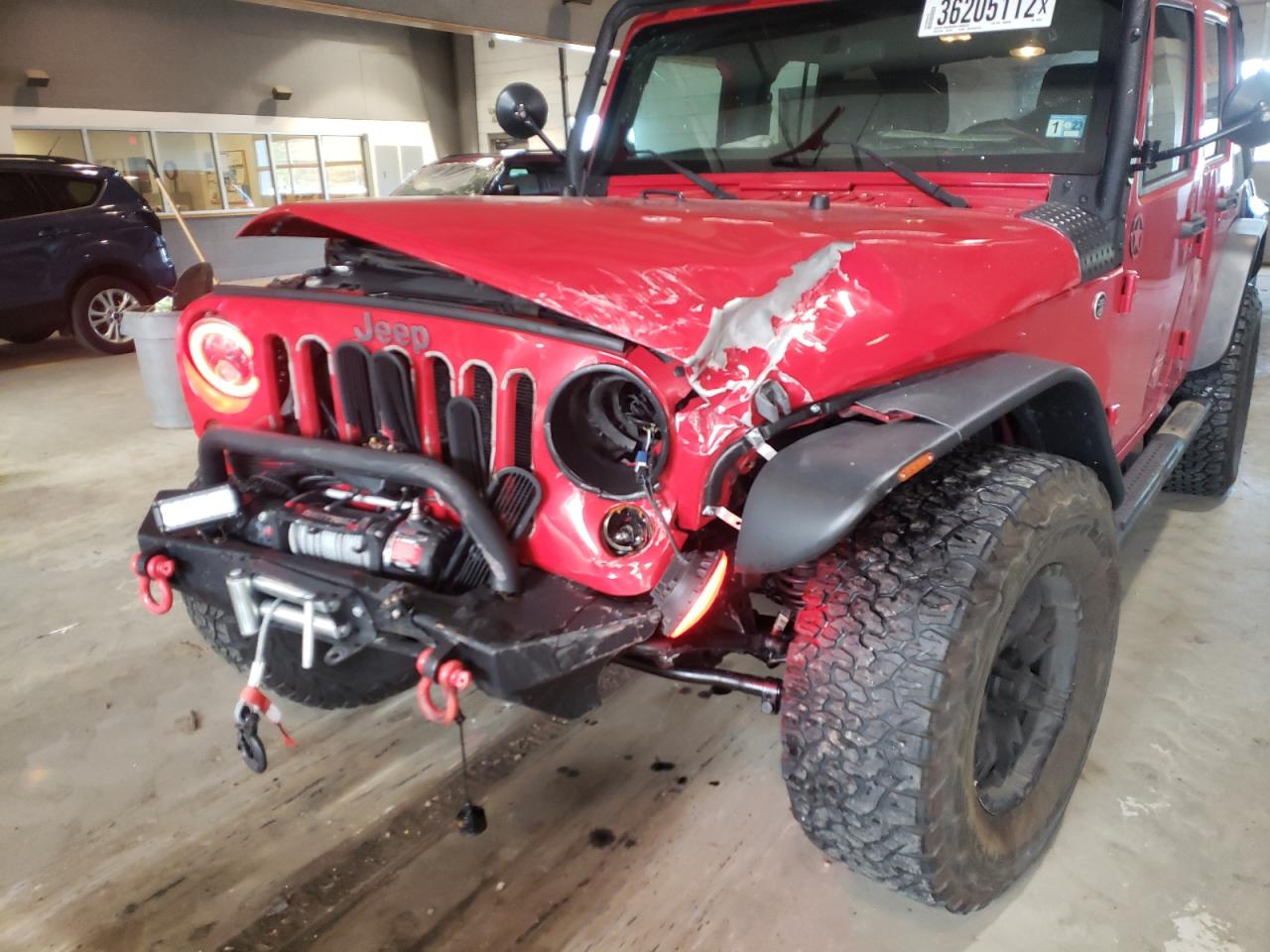 Photo 10 from auction – 2012 JEEP WRANGLER U with VIN 1C4BJWDG5CL209852