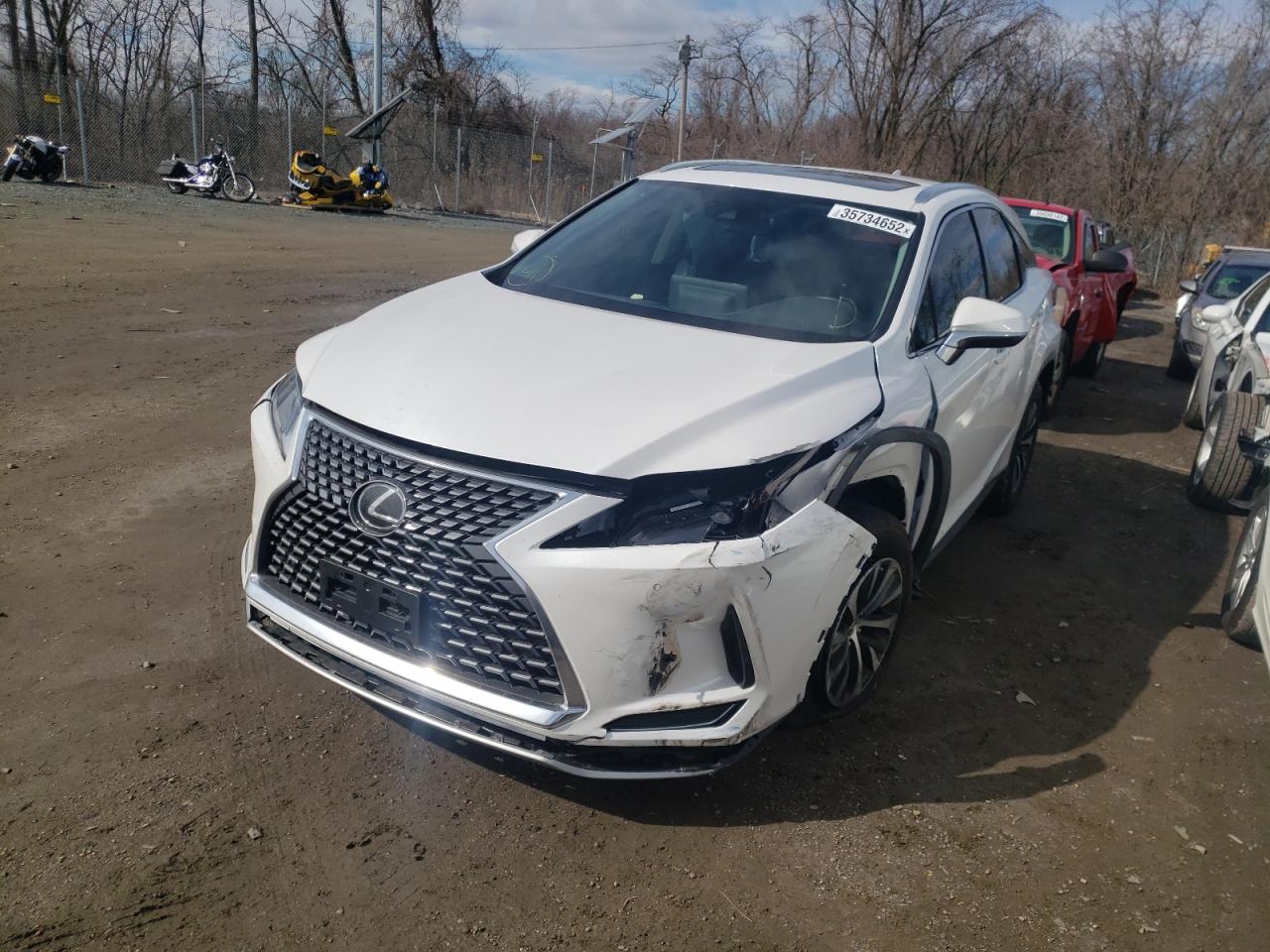 Photo 9 from auction – 2021 LEXUS RX 350 with VIN 2T2HZMDA6MC284048