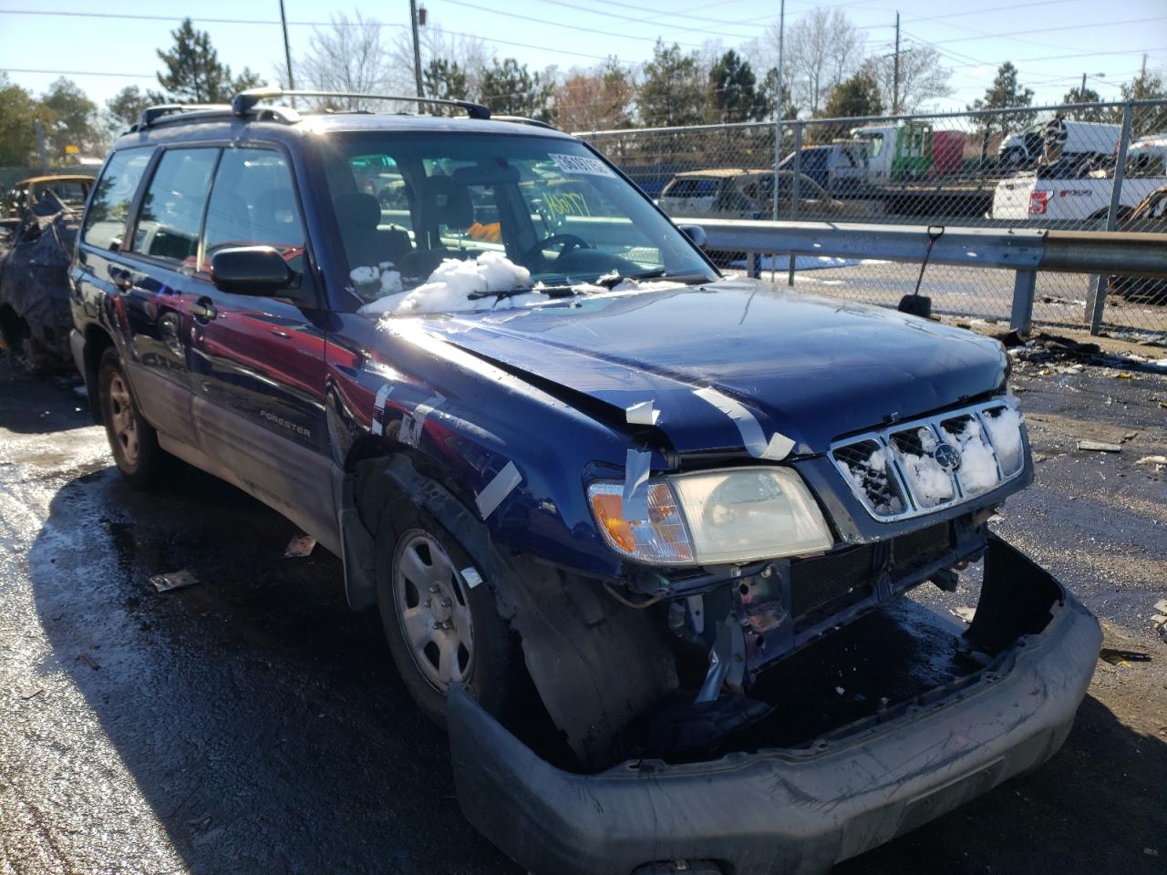 SUBARU FORESTER L 2002 with VIN JF1SF63592H711675 - Photo from auction