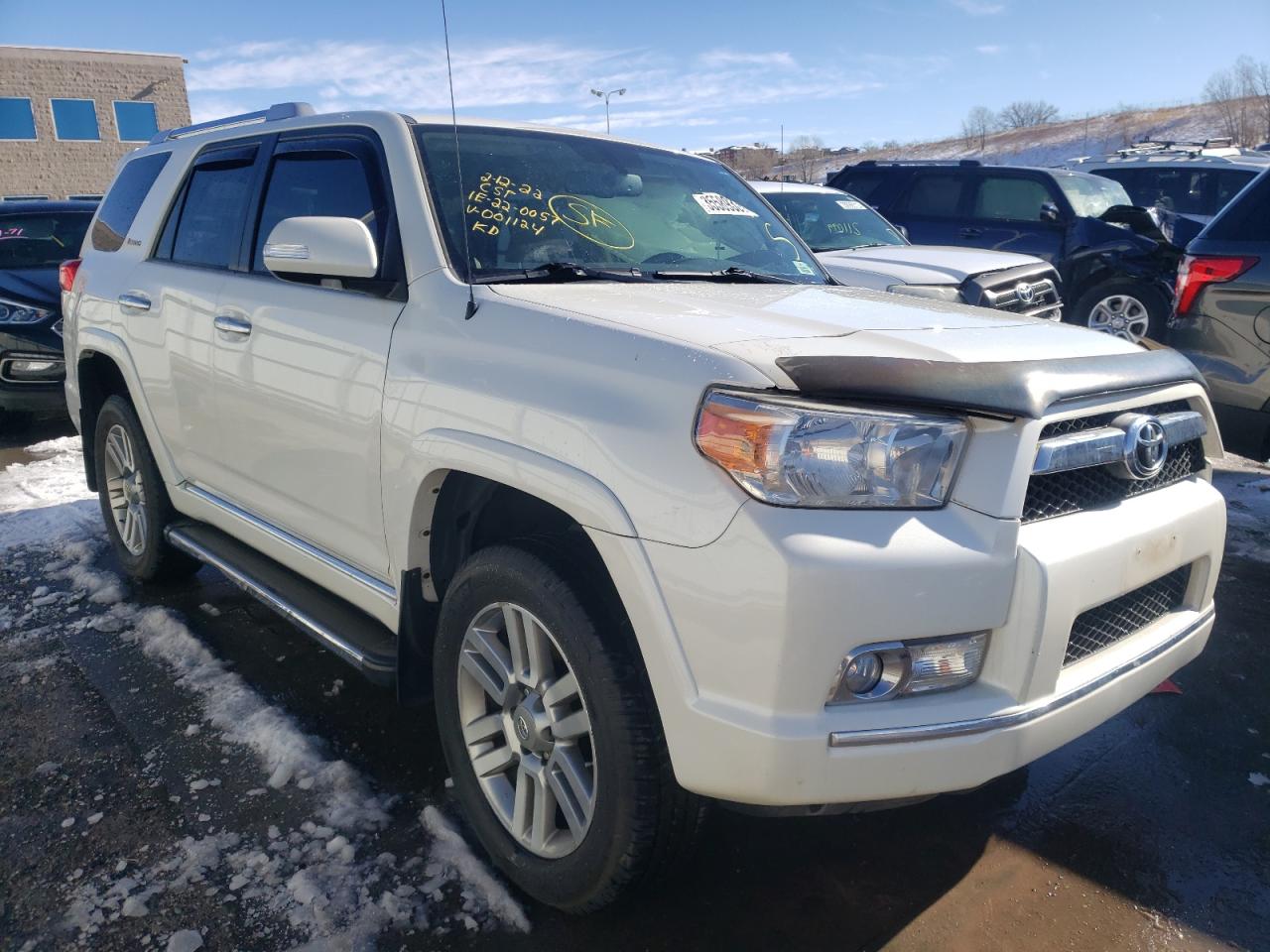 TOYOTA 4RUNNER SR 2010 with VIN JTEBU5JR0A5001124 - Photo from auction