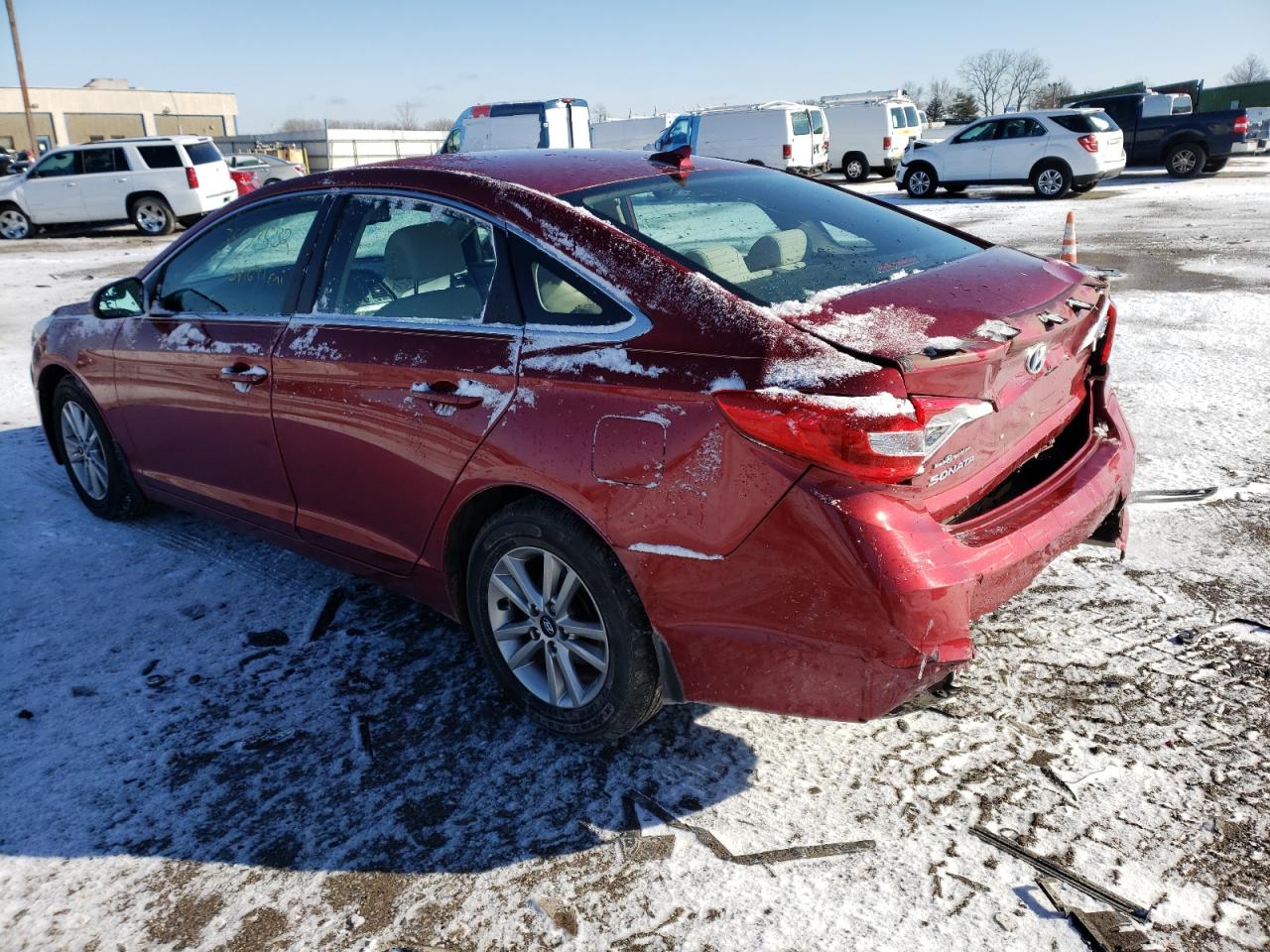 Photo 3 from auction – 2015 HYUNDAI SONATA SE with VIN 5NPE24AF7FH215848