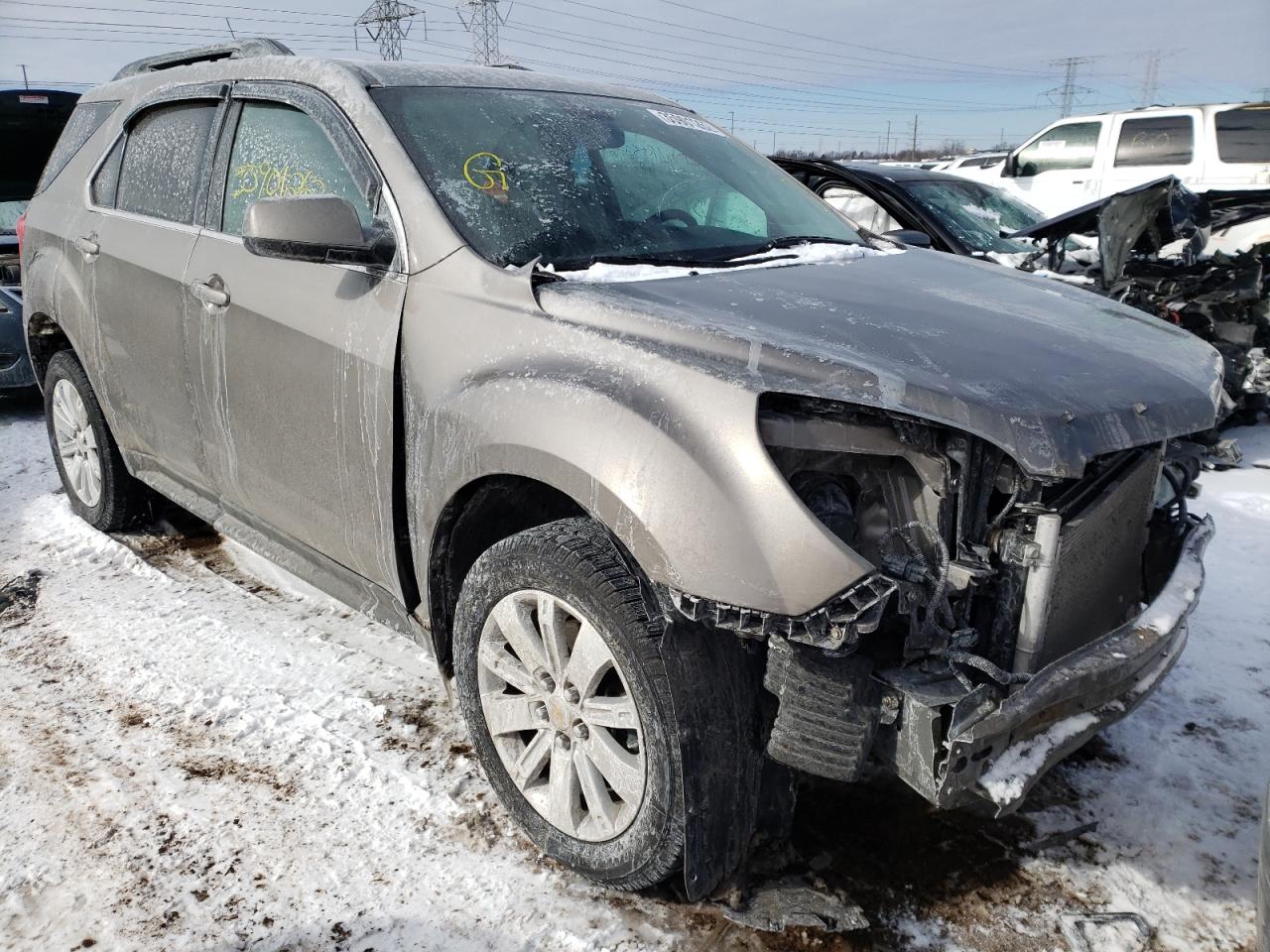 CHEVROLET EQUINOX LT 2011 with VIN 2CNALPEC0B6468016 - Photo from auction