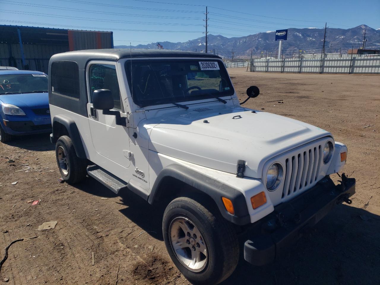 JEEP WRANGLER / 2004 with VIN 1J4FA49SX4P783080 - Photo from auction