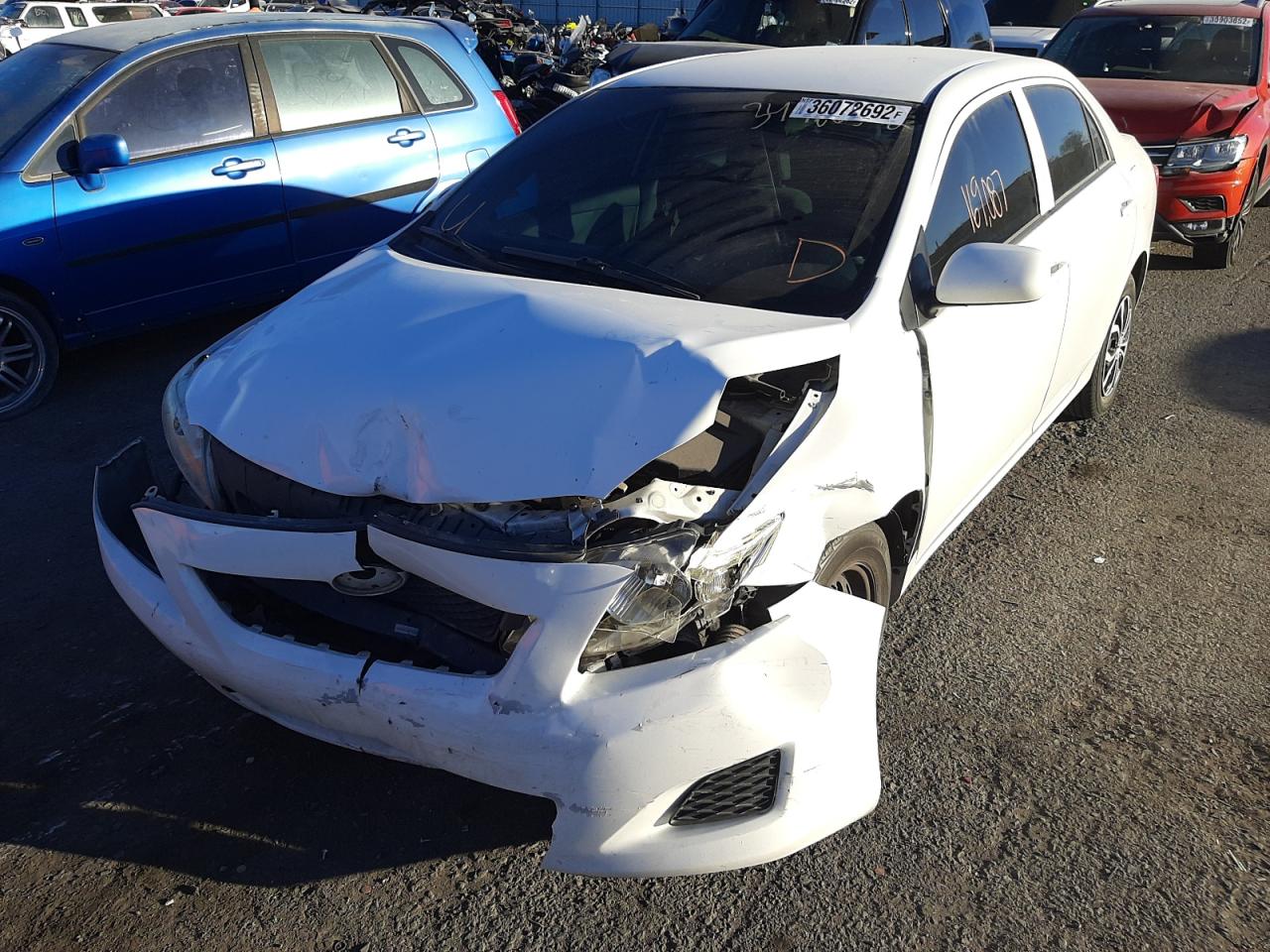 Photo 2 from auction – 2010 TOYOTA COROLLA BA with VIN 1NXBU4EE1AZ203221