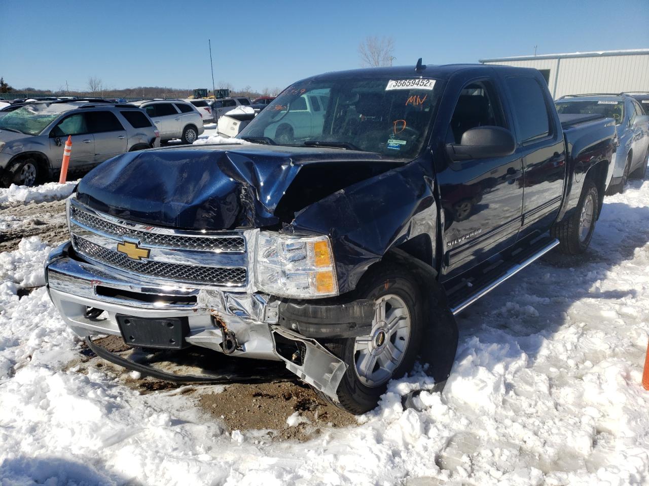 Photo 2 from auction – 2012 CHEVROLET SILVERADO with VIN 3GCPKSE7XCG213239