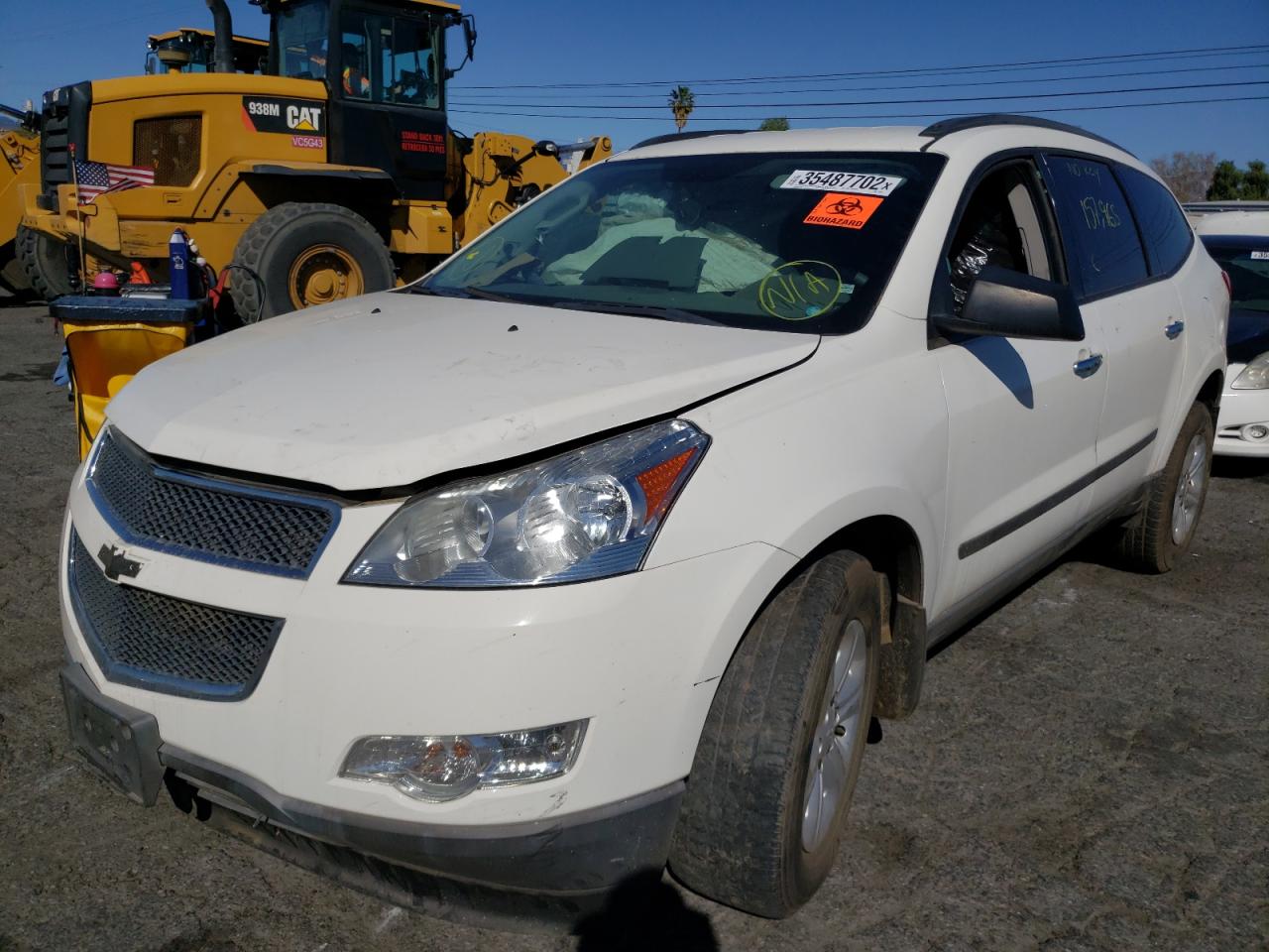Photo 2 from auction – 2011 CHEVROLET TRAVERSE L with VIN 1GNKREED8BJ153852