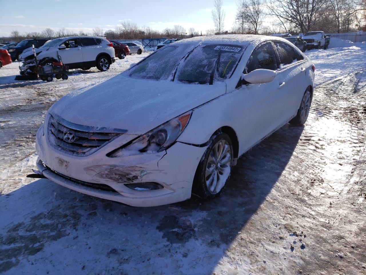 Photo 2 from auction – 2013 HYUNDAI SONATA SE with VIN 5NPEC4AC0DH680990
