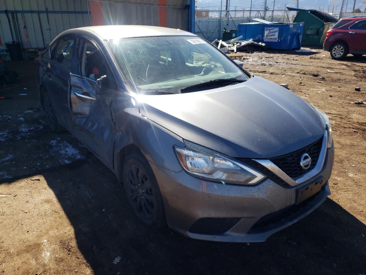 NISSAN SENTRA S 2016 with VIN 3N1AB7AP6GY320428 - Photo from auction