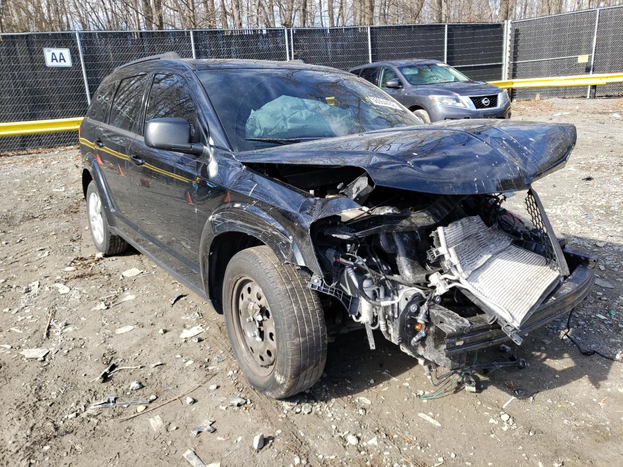 DODGE JOURNEY SE 2018 with VIN 3C4PDCAB7JT310297 - Photo from auction