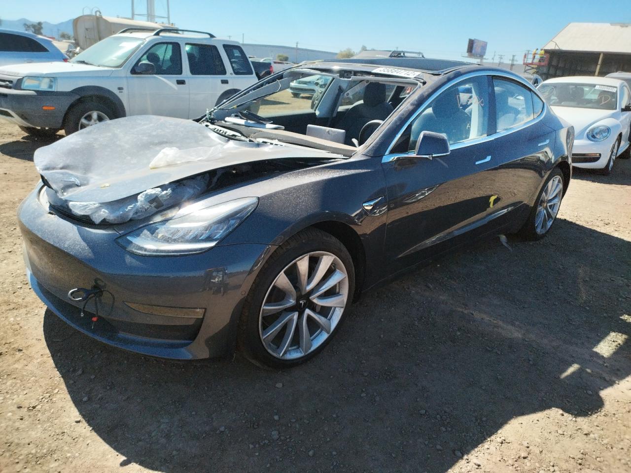 Photo 2 from auction – 2018 TESLA MODEL 3 with VIN 5YJ3E1EB9JF121241