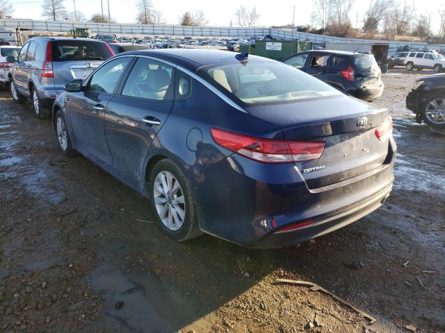 Photo 3 from auction – 2016 KIA OPTIMA LX with VIN 5XXGT4L37GG012397