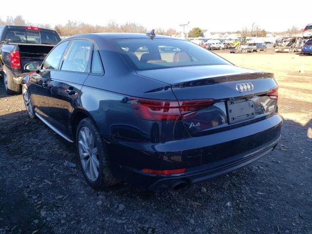 Photo 3 from auction – 2018 AUDI A4 PREMIUM with VIN WAUDNAF40JA017408
