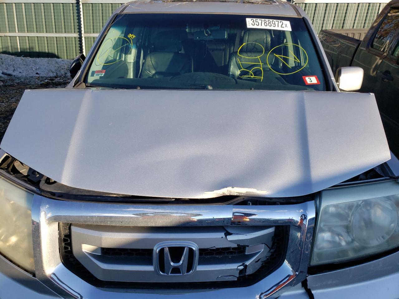 Photo 7 from auction – 2011 HONDA PILOT EXL with VIN 5FNYF4H58BB053364