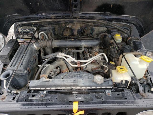 Photo 7 from auction – 2000 JEEP WRANGLER / with VIN 1J4FA49S3YP800551