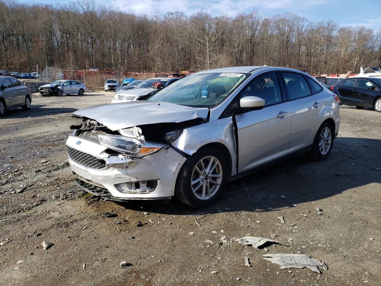 Photo 2 from auction – 2018 FORD FOCUS SE with VIN 1FADP3F25JL308813