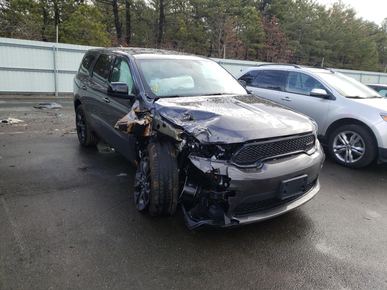 DODGE DURANGO SX 2021 with VIN 1C4RDJAG3MC837682 - Photo from auction