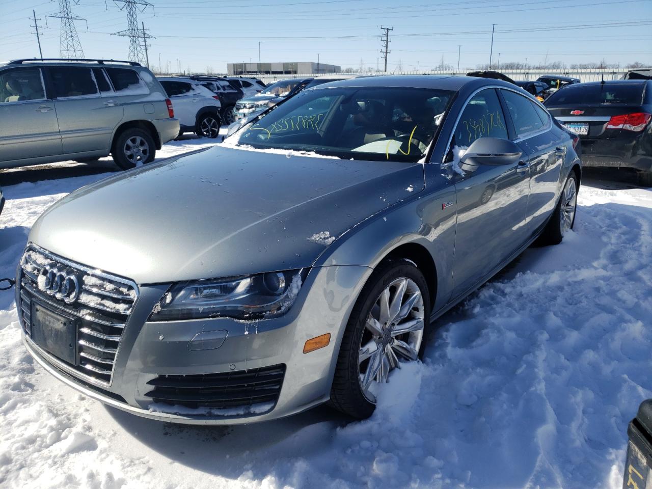 Photo 2 from auction – 2013 AUDI A7 PREMIUM with VIN WAUYGAFC9DN146313
