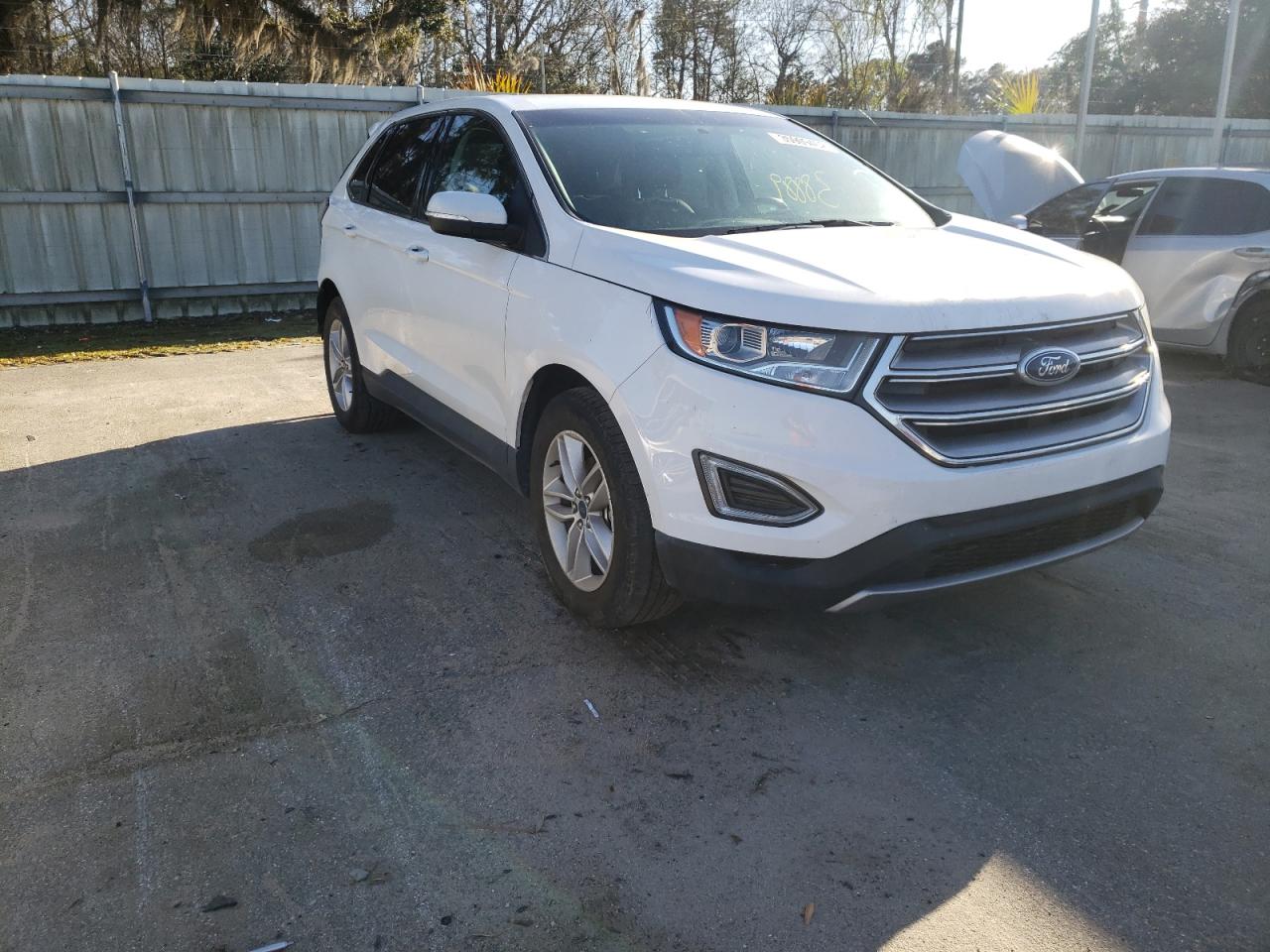 FORD EDGE SEL 2017 with VIN 2FMPK3J96HBC34267 - Photo from auction
