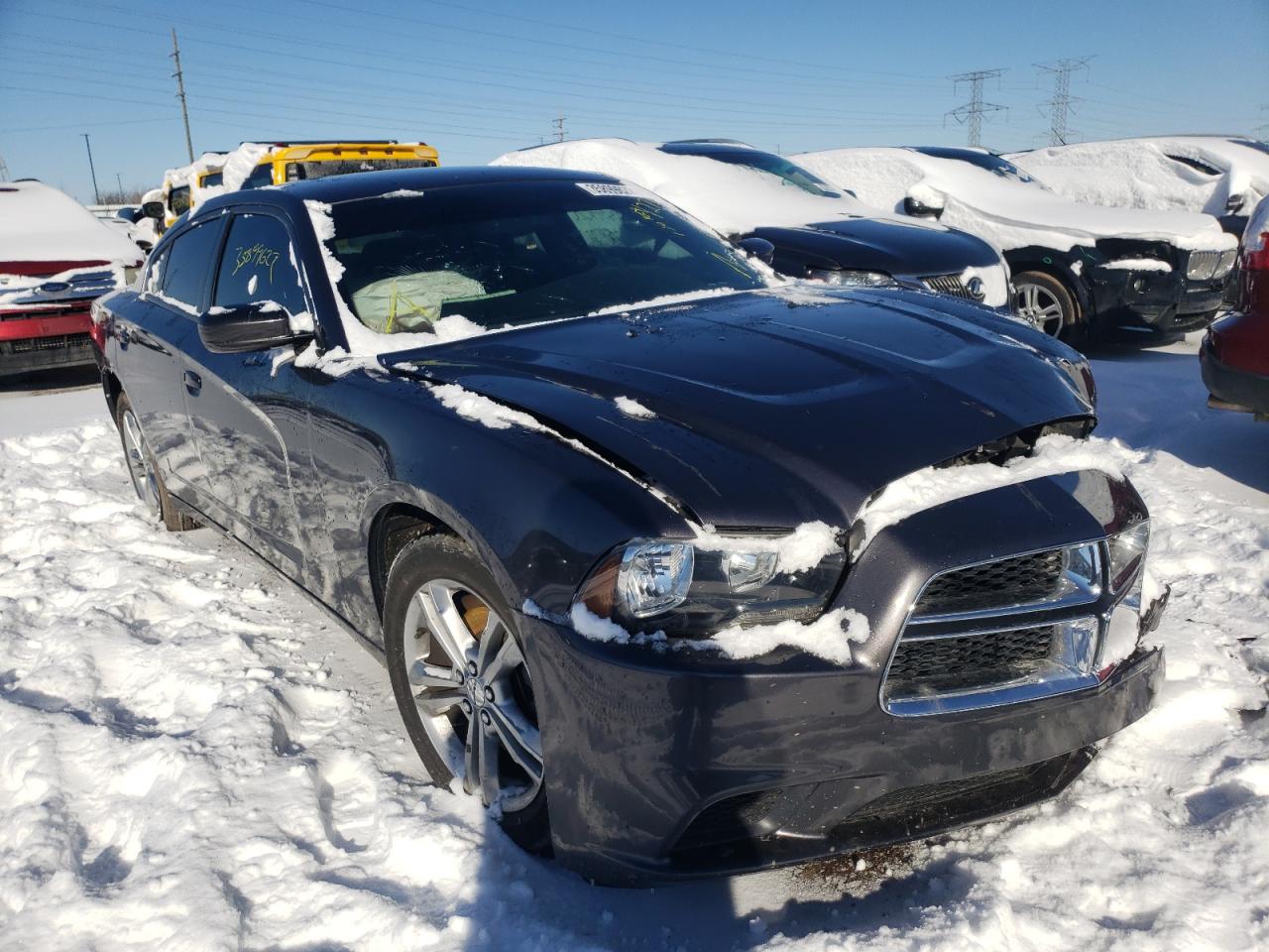 DODGE CHARGER SE 2014 with VIN 2C3CDXFG7EH371274 - Photo from auction