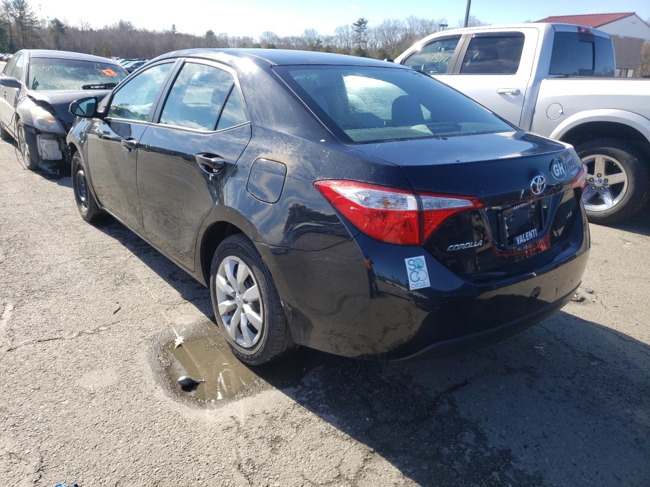 Photo 3 from auction – 2016 TOYOTA COROLLA L with VIN 2T1BURHEXGC661231