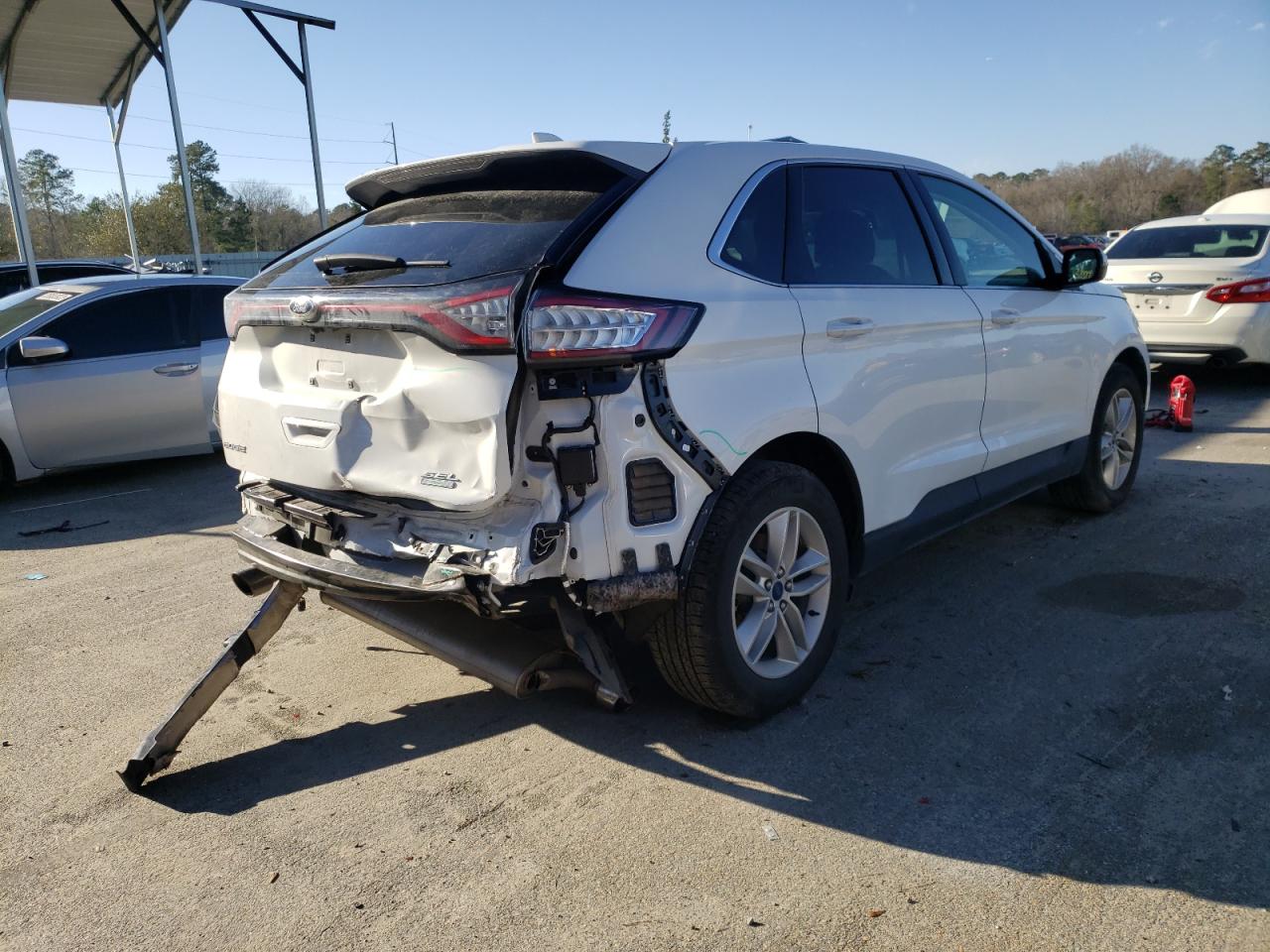 Photo 4 from auction – 2017 FORD EDGE SEL with VIN 2FMPK3J96HBC34267