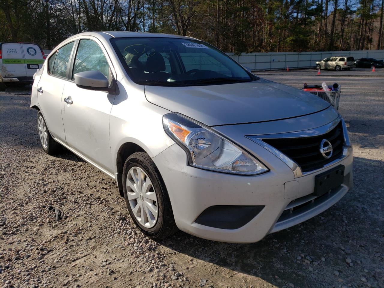 NISSAN VERSA S 2015 with VIN 3N1CN7AP4FL943414 - Photo from auction