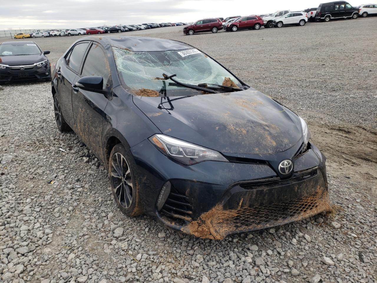TOYOTA COROLLA 2017 with VIN 2T1BURHE1HC867393 - Photo from auction