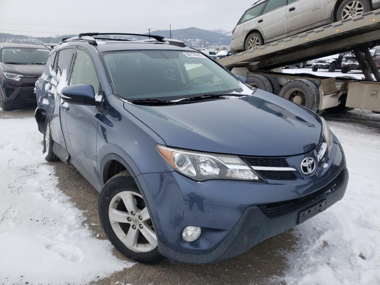 TOYOTA RAV4 XLE 2013 with VIN JTMRFREV0DD029737 - Photo from auction