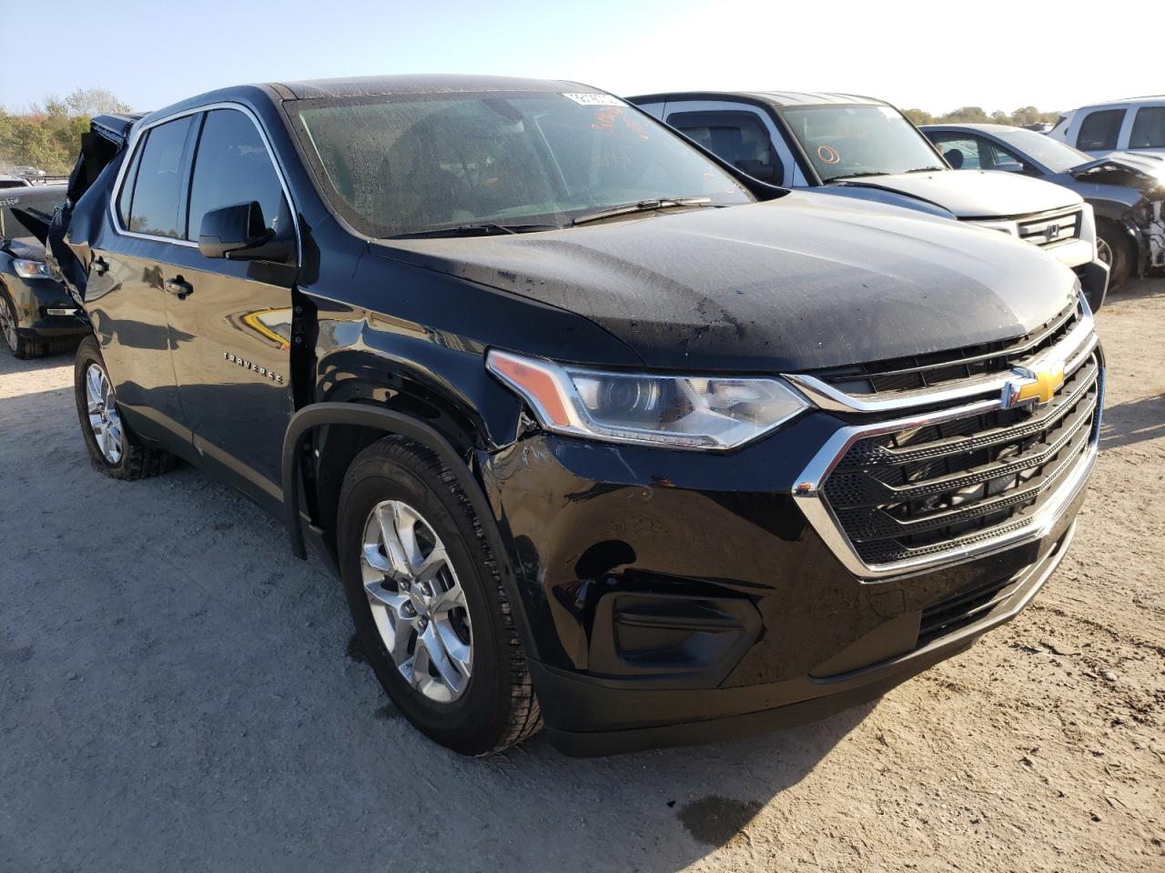 CHEVROLET TRAVERSE L 2021 with VIN 1GNERFKW3MJ241946 - Photo from auction