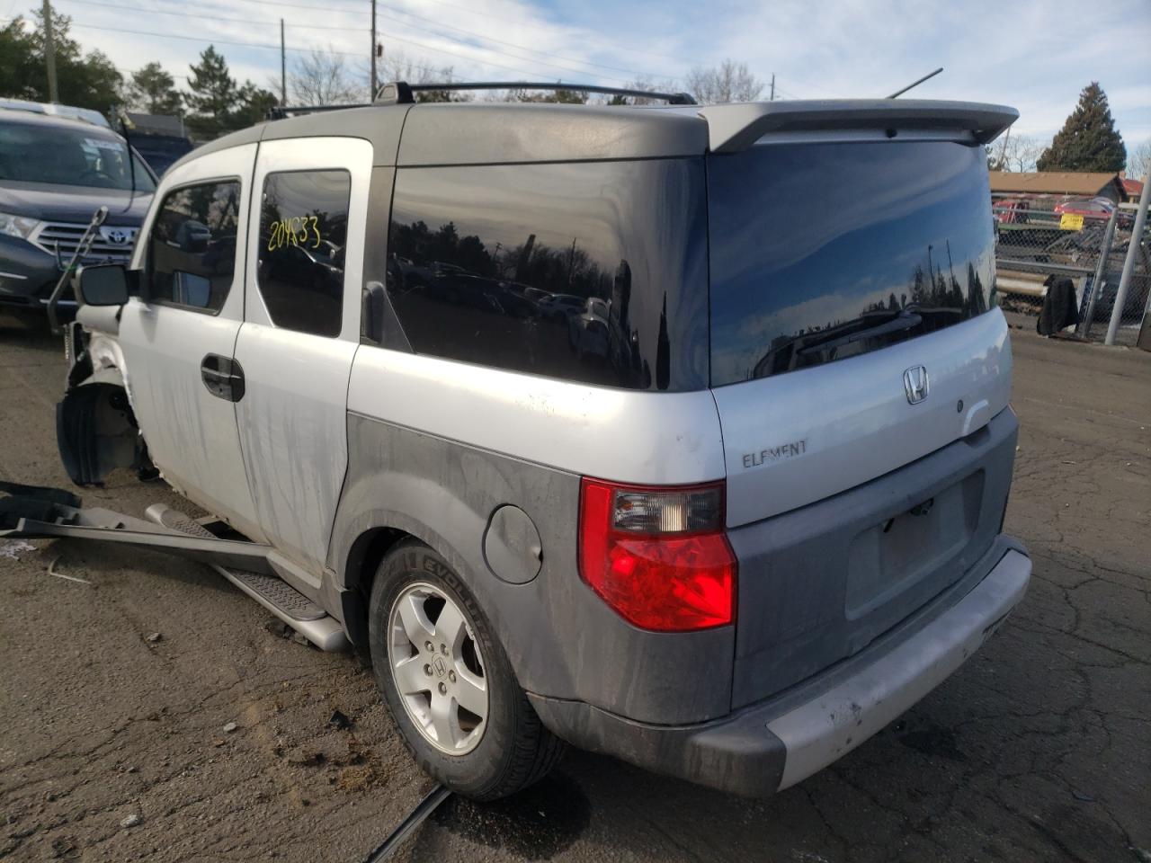 Photo 3 from auction – 2004 HONDA ELEMENT EX with VIN 5J6YH28564L039732