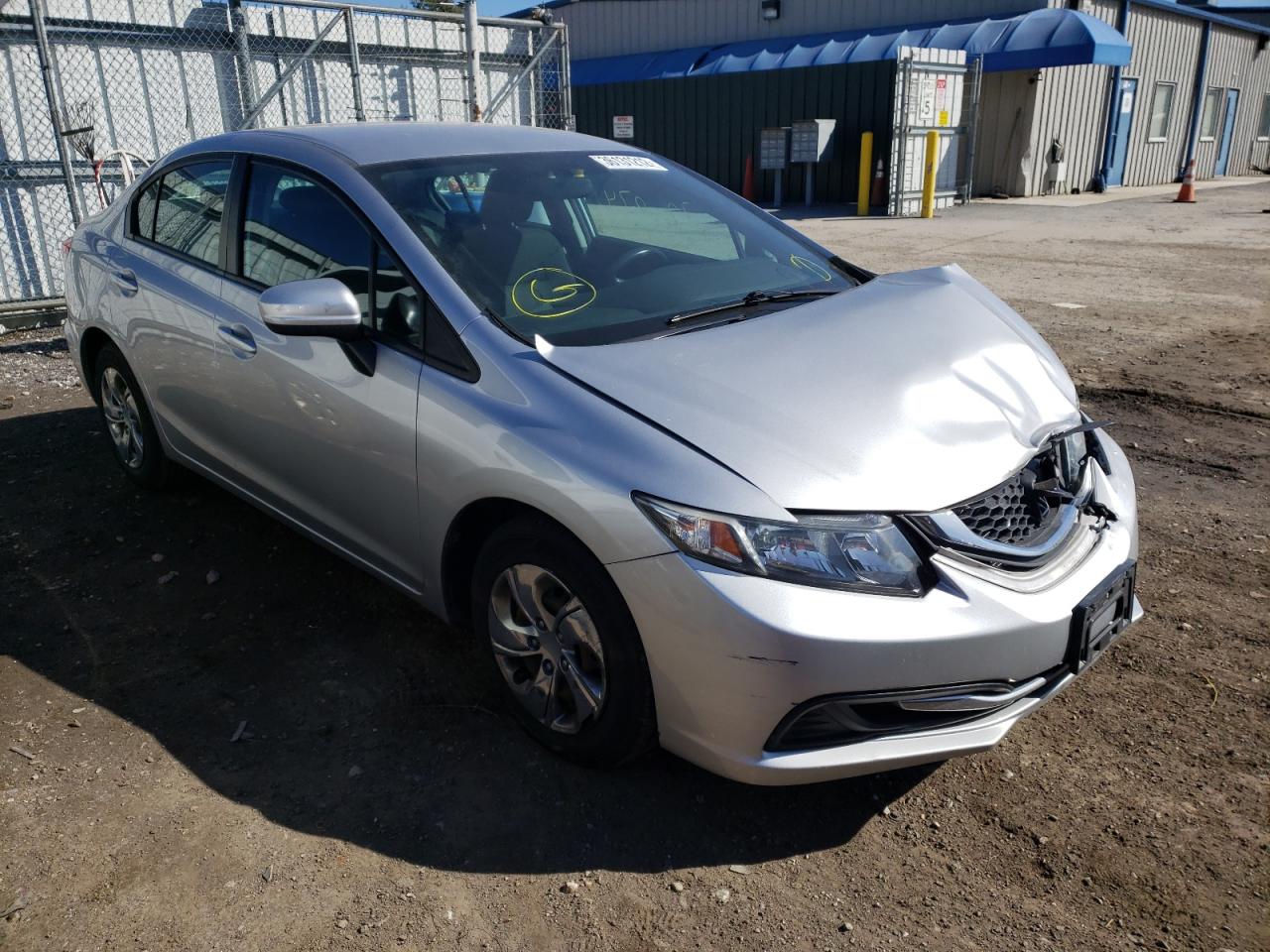 Фото 1 с аукциона – 2014 HONDA CIVIC LX с VIN 19XFB2F5XEE225091