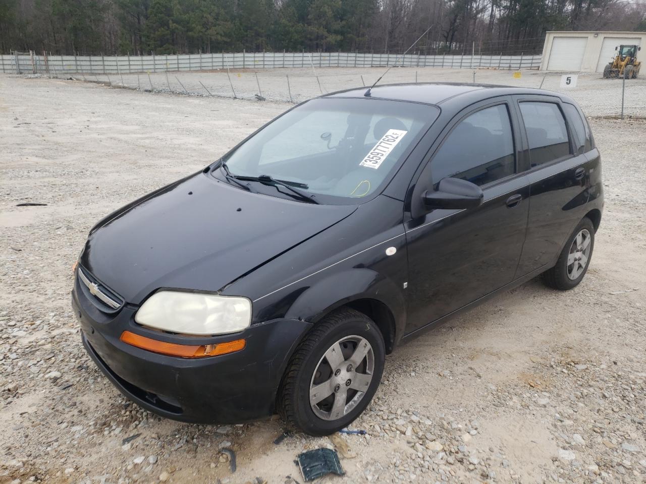 Photo 2 from auction – 2008 CHEVROLET AVEO BASE with VIN KL1TD66628B026333