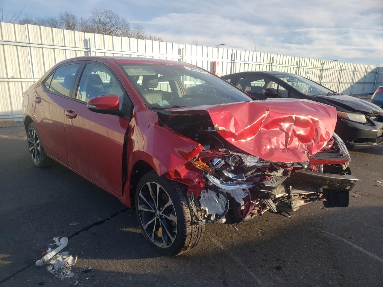 TOYOTA COROLLA L 2017 z numerem VIN 2T1BURHE2HC830904 - Zdjęcie z aukcji