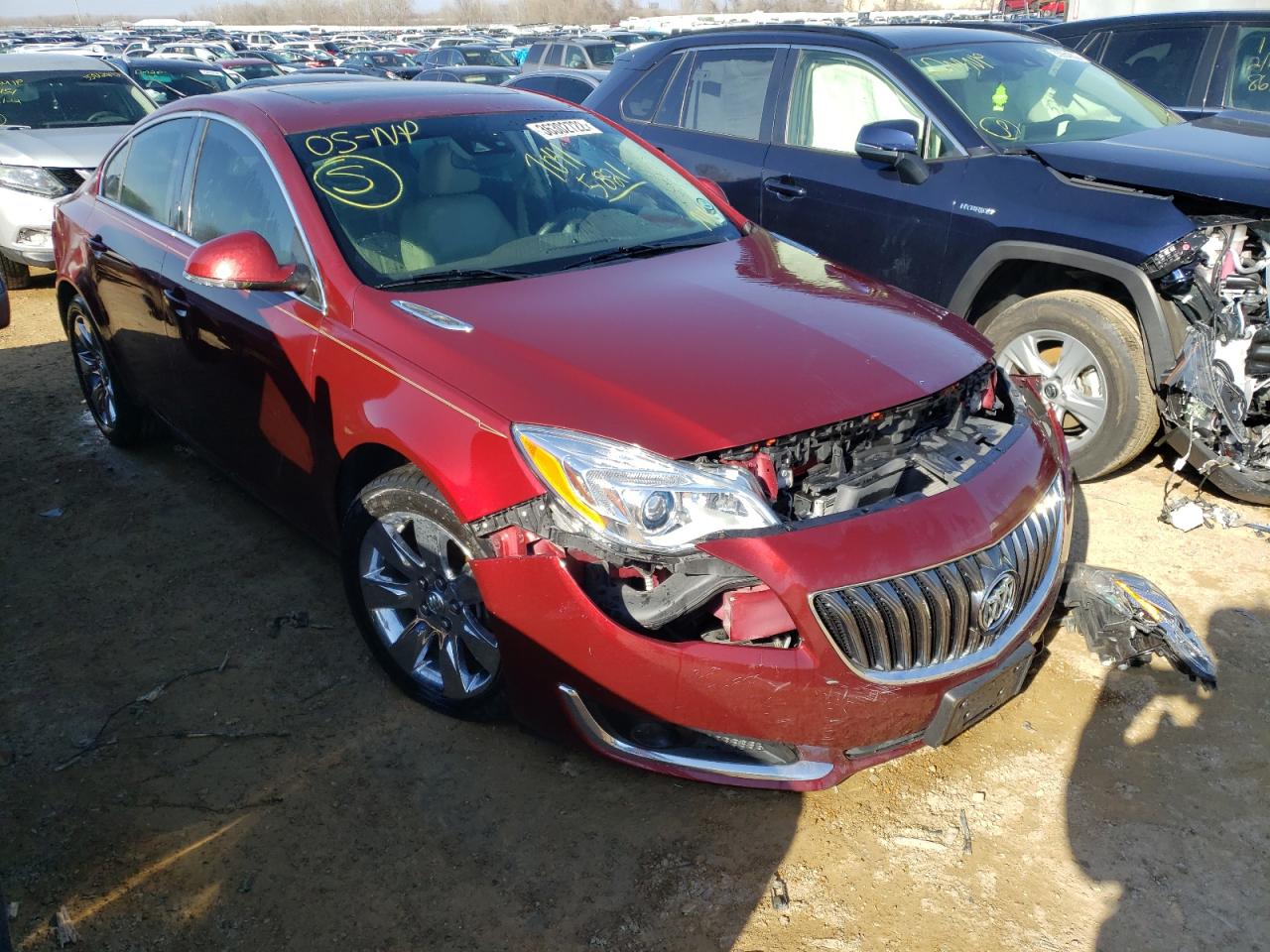 BUICK REGAL PREM 2017 with VIN 2G4GR5GX0H9113271 - Photo from auction