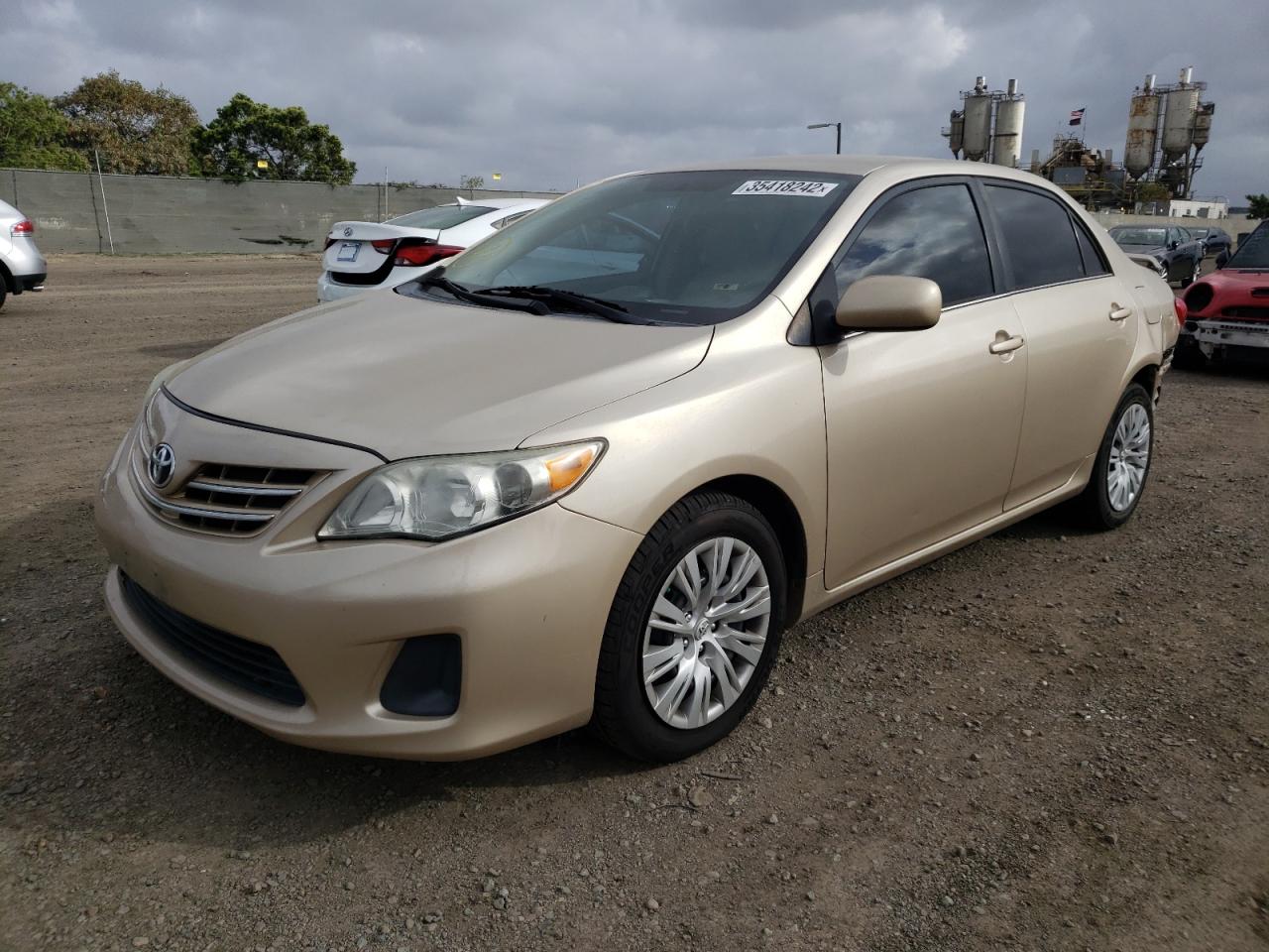 Photo 2 from auction – 2013 TOYOTA COROLLA BA with VIN 5YFBU4EE3DP199209