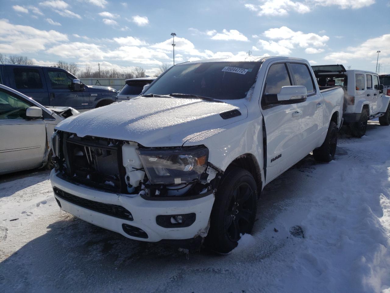 Photo 2 from auction – 2020 RAM 1500 BIG H with VIN 1C6SRFFT6LN236038