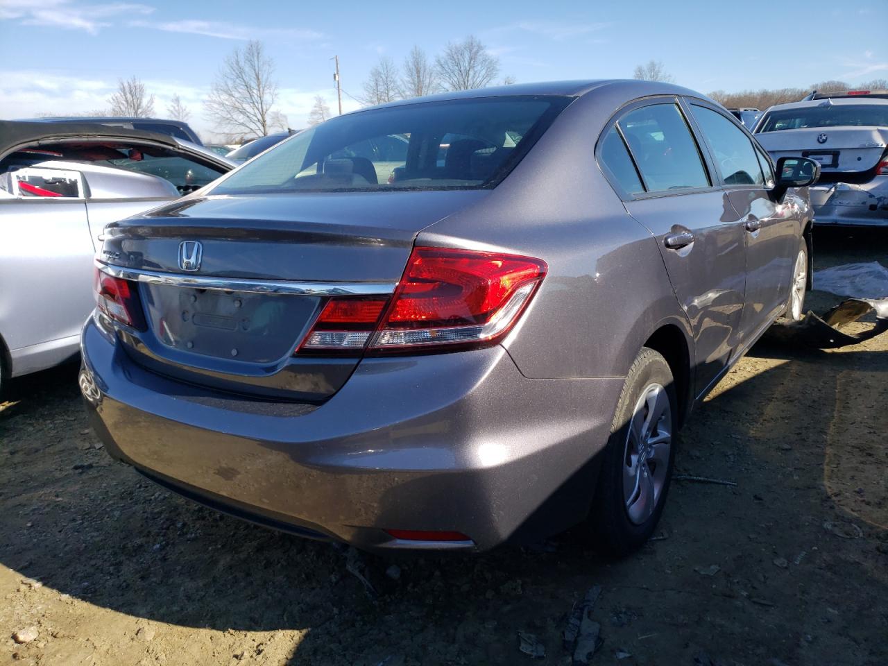Photo 4 from auction – 2015 HONDA CIVIC LX with VIN 19XFB2F55FE233973
