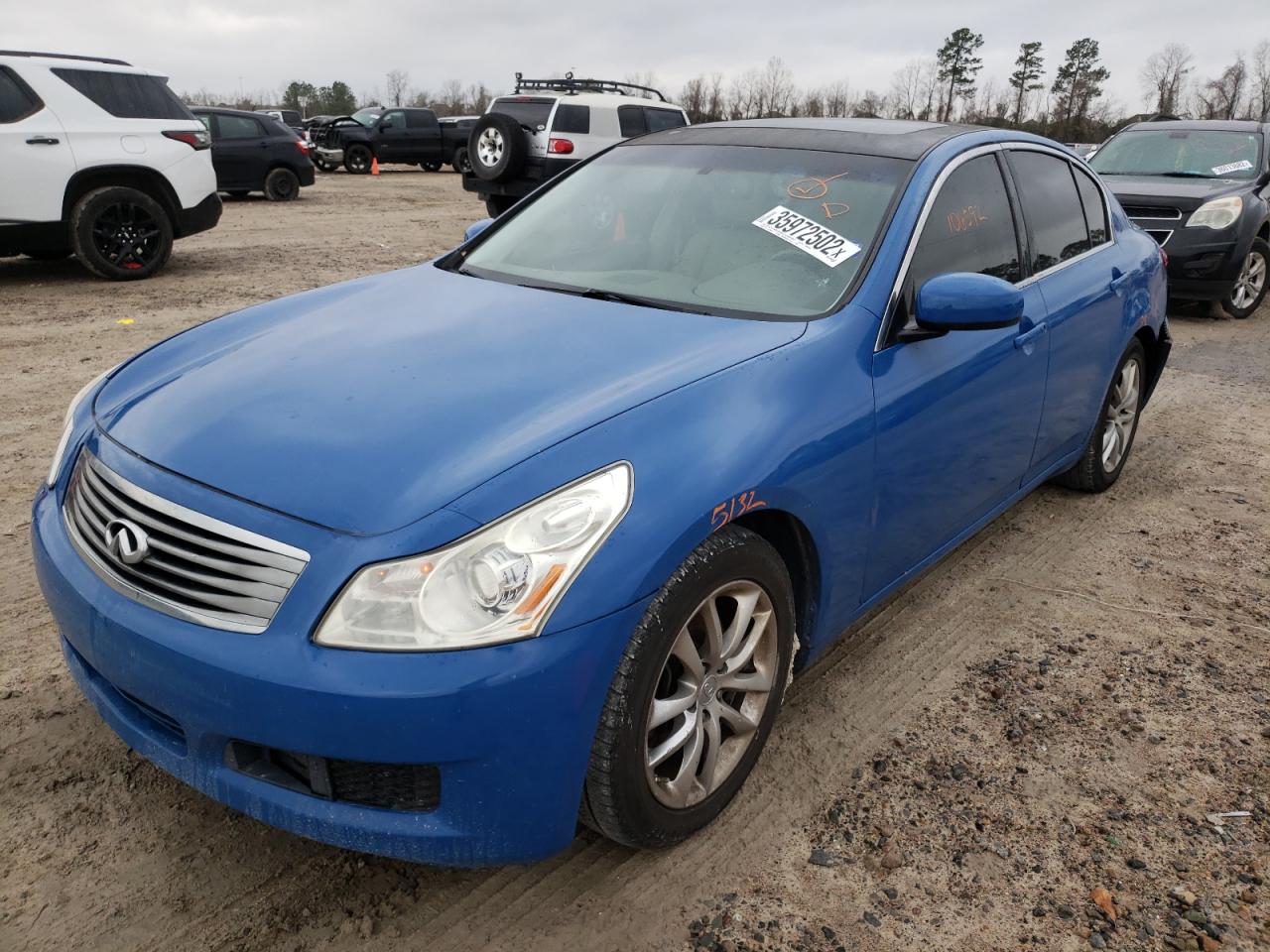 Photo 2 from auction – 2007 INFINITI G35 with VIN JNKBV61E77M700266