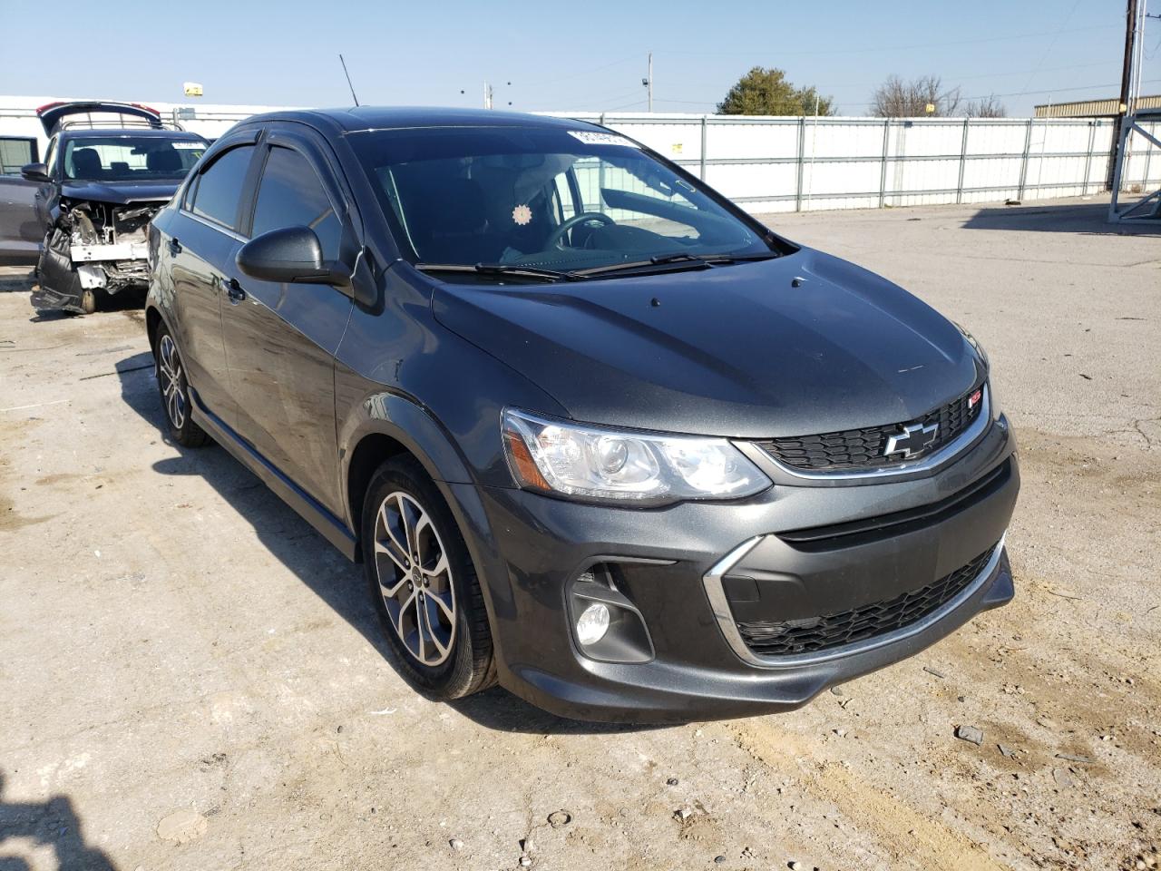 CHEVROLET SONIC LT 2018 with VIN 1G1JD5SH3J4121973 - Photo from auction
